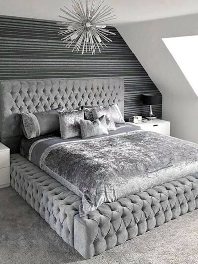 Modern Plush Bed