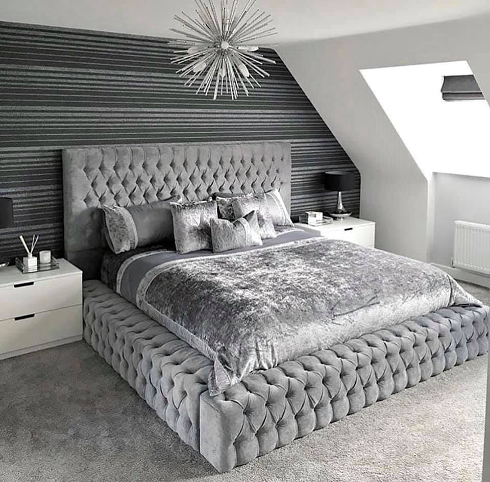 Modern Plush Bed