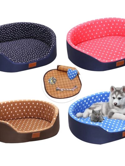 Double-Sided Available All Seasons Pet Bed Soft Breathable