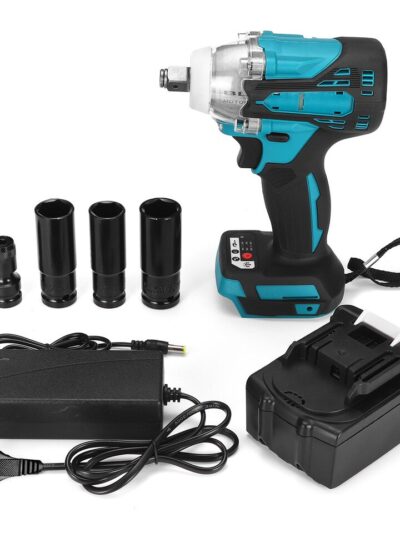 Cordless Impact Wrench with Battery
