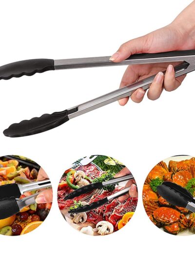 9/12-Inch Long BBQ Grilling Tong