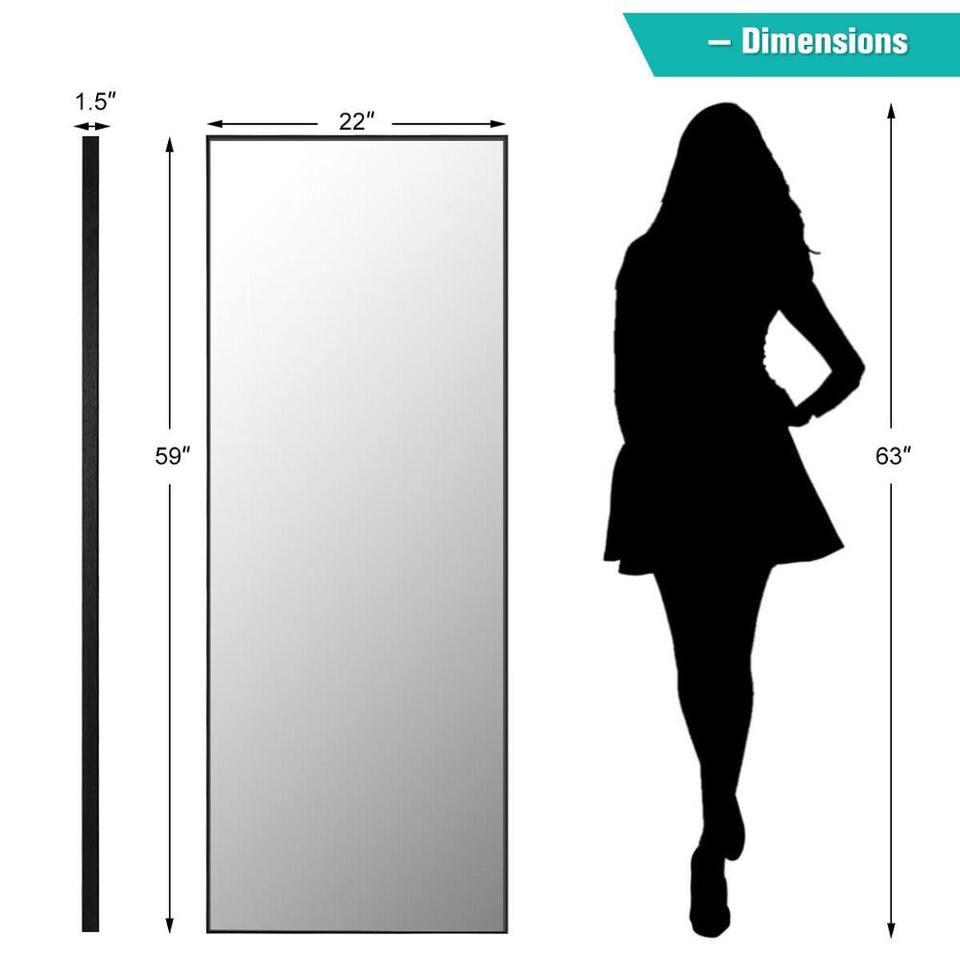 59"Full Length Body Mirror - Image 3