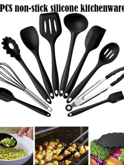 10-piece Silicone Kitchenware Set