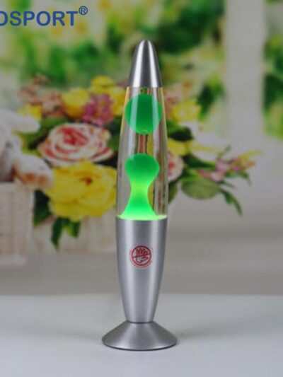 Jellyfish LED Lamp Aluminum Alloy Bedroom Decorative Volcano Lava Night Light Baby Kids Bedside