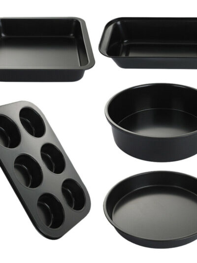 5pcs Carbon Steel Bakeware Set