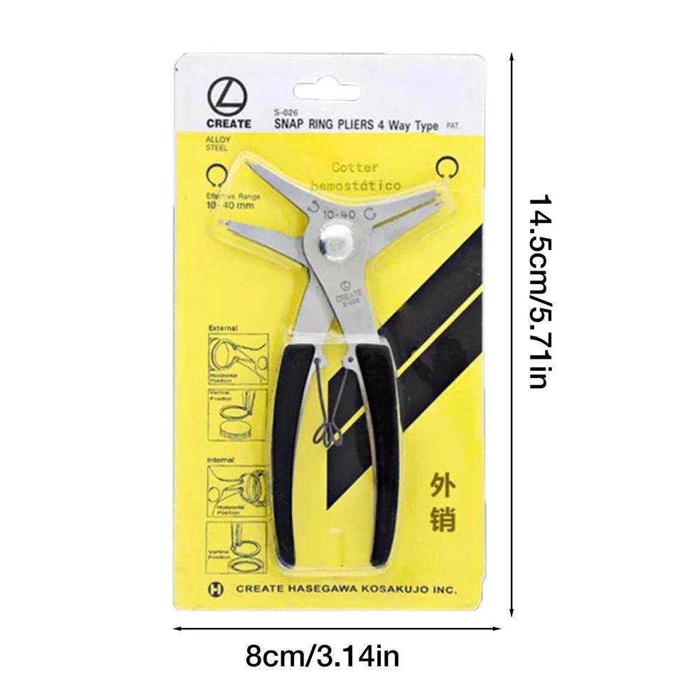 Heavy Duty Dual-Purpose Circlip Pliers Set - Image 8