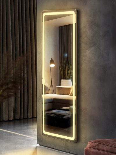 Full-Length Mirror with LED Lights
