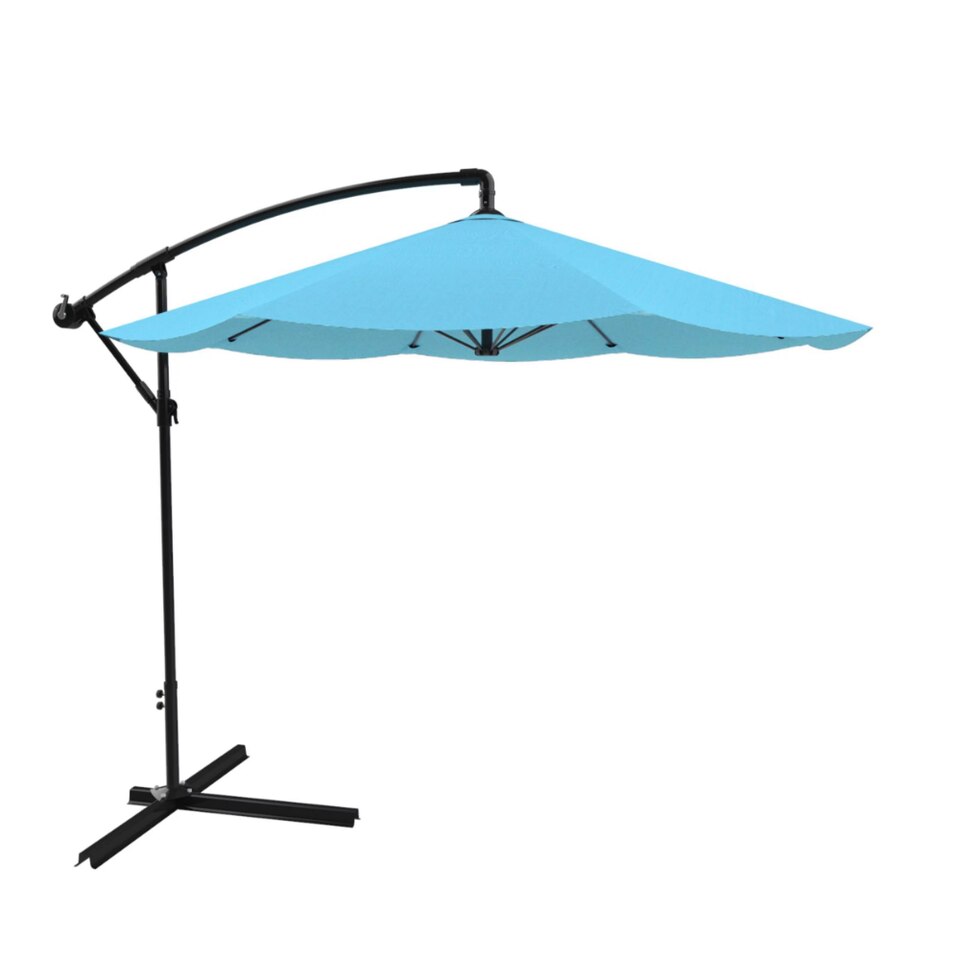 BOUSSAC 10' Cantilever Patio Umbrella with Base, - Image 4