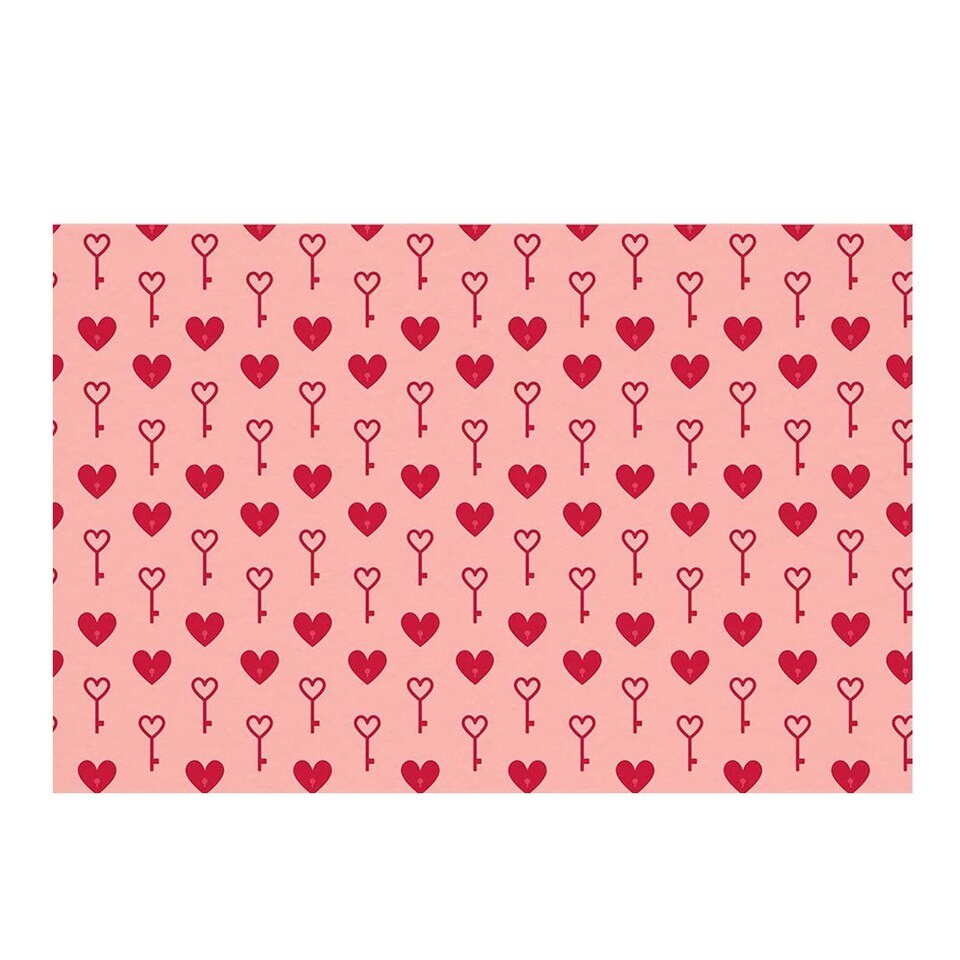 Valentine's Day Door Mat Heart Print Welcome - Image 29