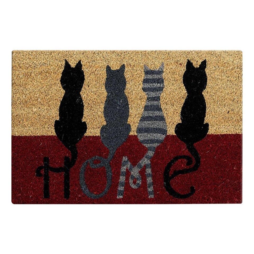 Lovely Welcome Doormat Entrance Mat Hallway Dog Cats Animal Print Anti-Slip - Image 10