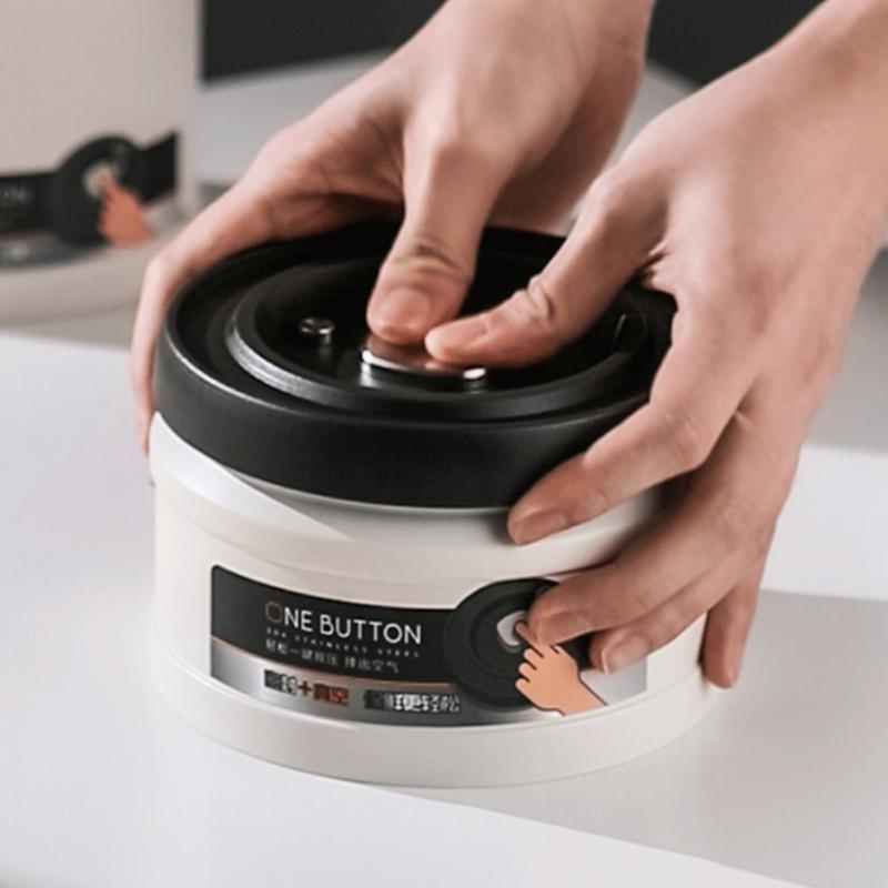 Stainless Steel Airtight Coffee Container Storage Canister Coffee Bean Jar - Image 6