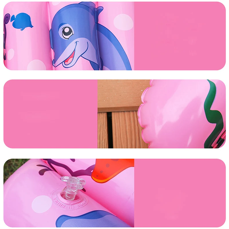 Kids Inflatable Pool Floating Seat Cartoon Swimming Ring Water Hammock Swimming Circle Pool Bathtub Water Play Tube Equipment - Image 4