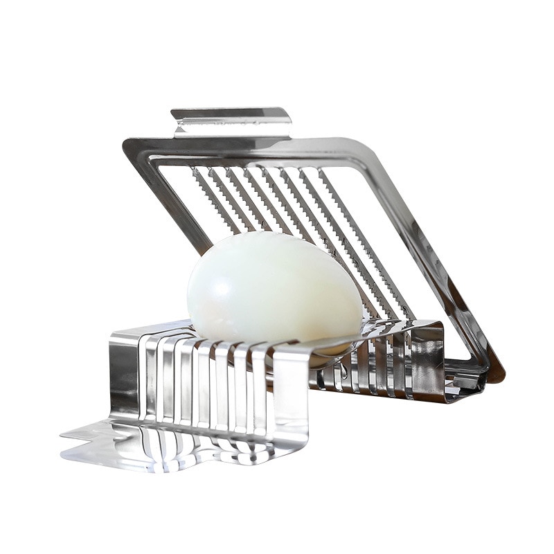 Stainless Steel Egg Cutter Multifunctional Fruit Slicer