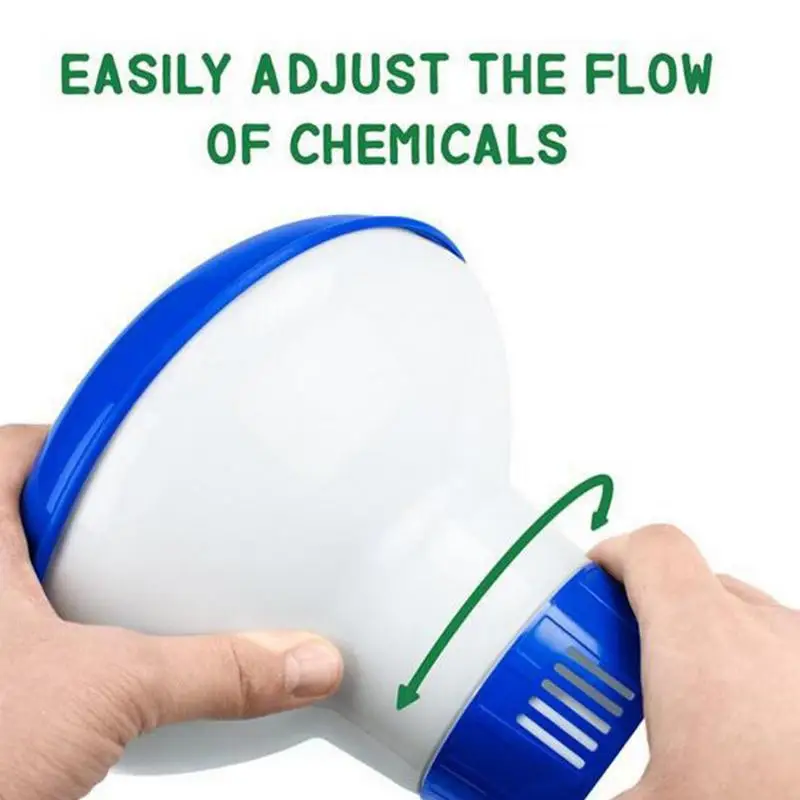 1PCS Floating Swimming Pool Medical Chlorine Tablet Hot Tub Floater Cleaner Tool Auto Dispenser Outdoor Pool Cleaning Tools - Image 4