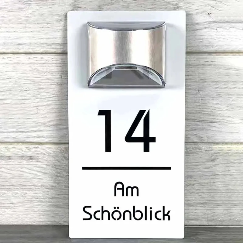 Customized Solar House Sign - Image 5