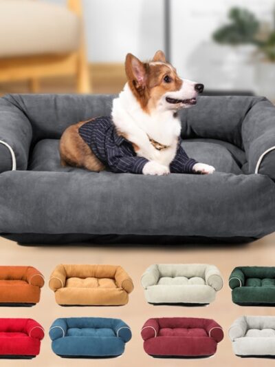 Dog Beds House Sofa Washable Rectangle Soft Cat Dog Mat