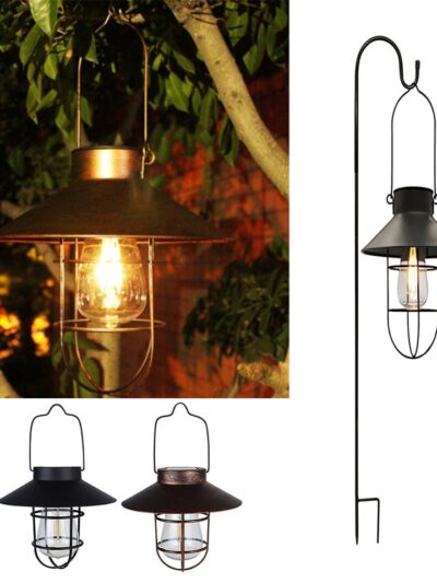 Solar Lantern Lamp Outdoor for Garden Decoration Waterproof Light