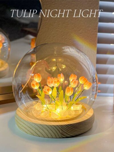 Led Room Decor Lights DIY lamp Tulip Flowers Mushroom