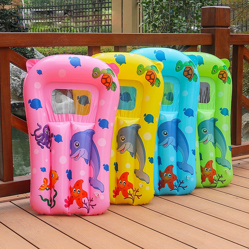 Kids Inflatable Pool Floating Seat Cartoon Swimming Ring Water Hammock Swimming Circle Pool Bathtub Water Play Tube Equipment - Image 2