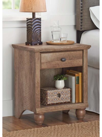 Crossmill Accent Table, Weathered Finish
