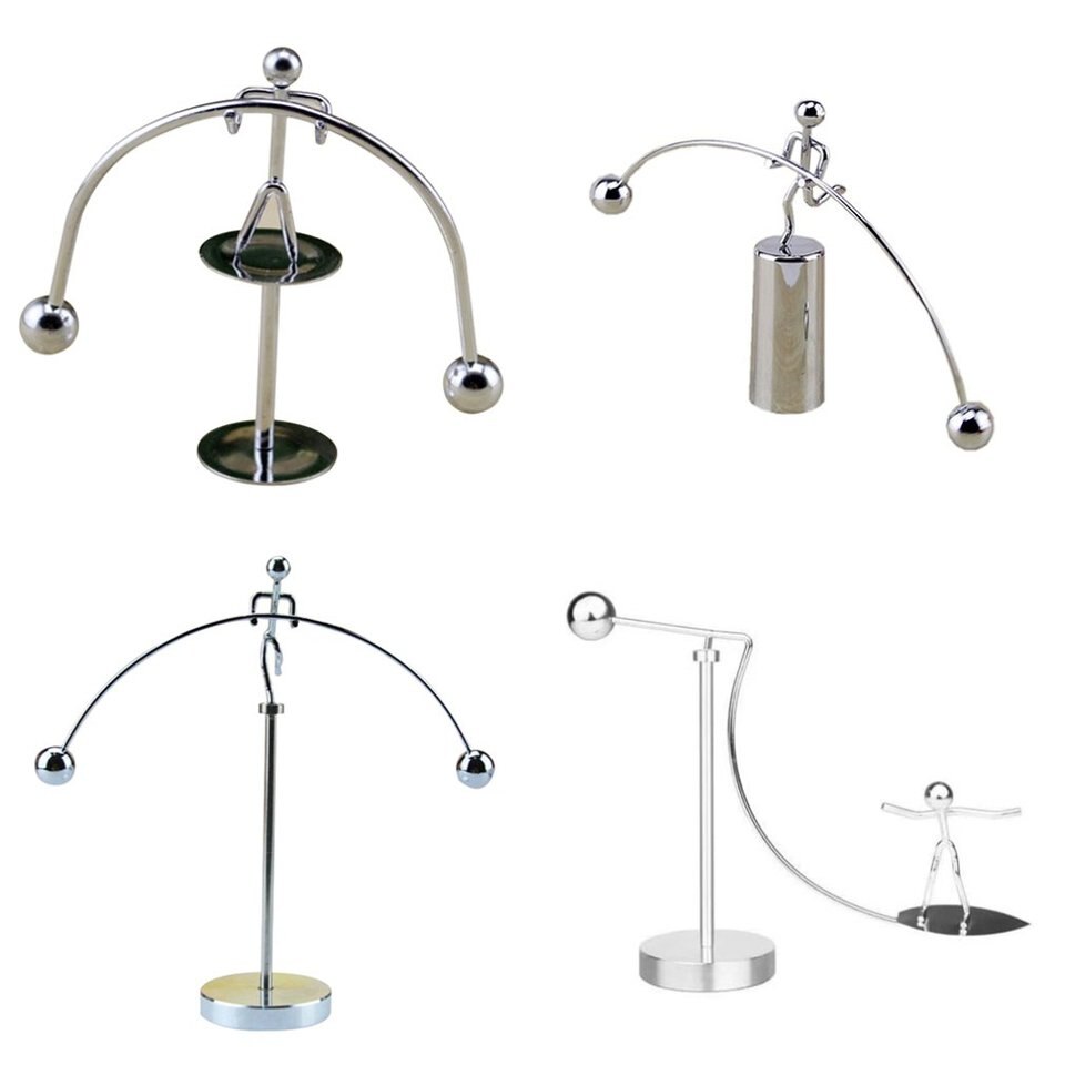 Newton's Cradle Physics Science Pendulum Steel Balance Ball Antistress Games Desk Toy Juguete Kids Educational Toy for Children - Image 5