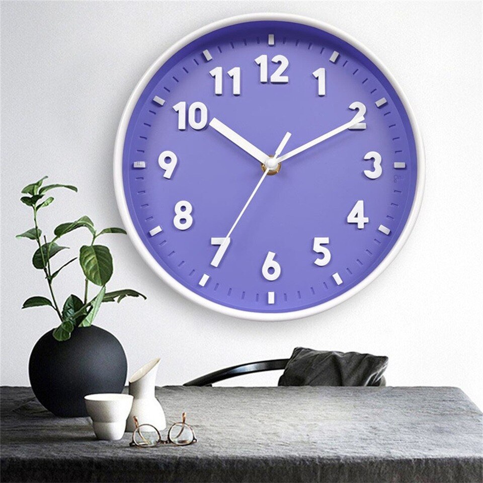 Wall Clock Wall Mounted Living Room Clock - Image 8