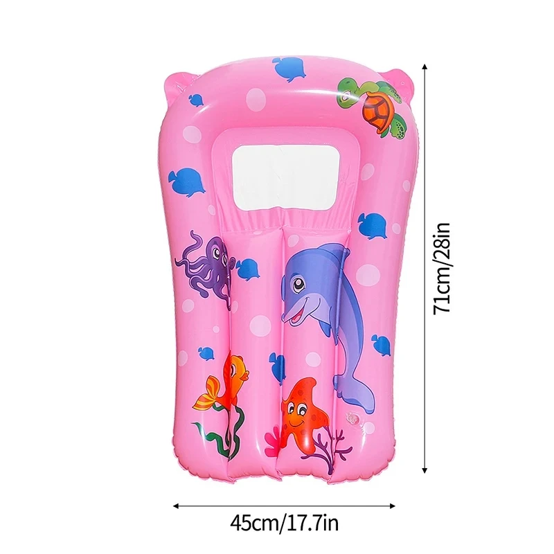 Kids Inflatable Pool Floating Seat Cartoon Swimming Ring Water Hammock Swimming Circle Pool Bathtub Water Play Tube Equipment - Image 8