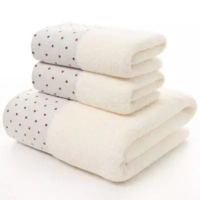 100% Cotton Towel Set Bathroom For Adults Face Hand Towels Terry Washcloth Travel Sport Towel - Image 9