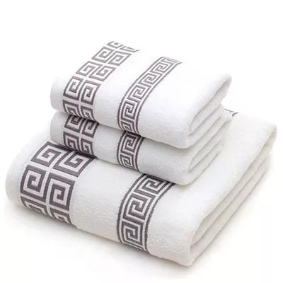 100% Cotton Towel Set Bathroom For Adults Face Hand Towels Terry Washcloth Travel Sport Towel - Image 3
