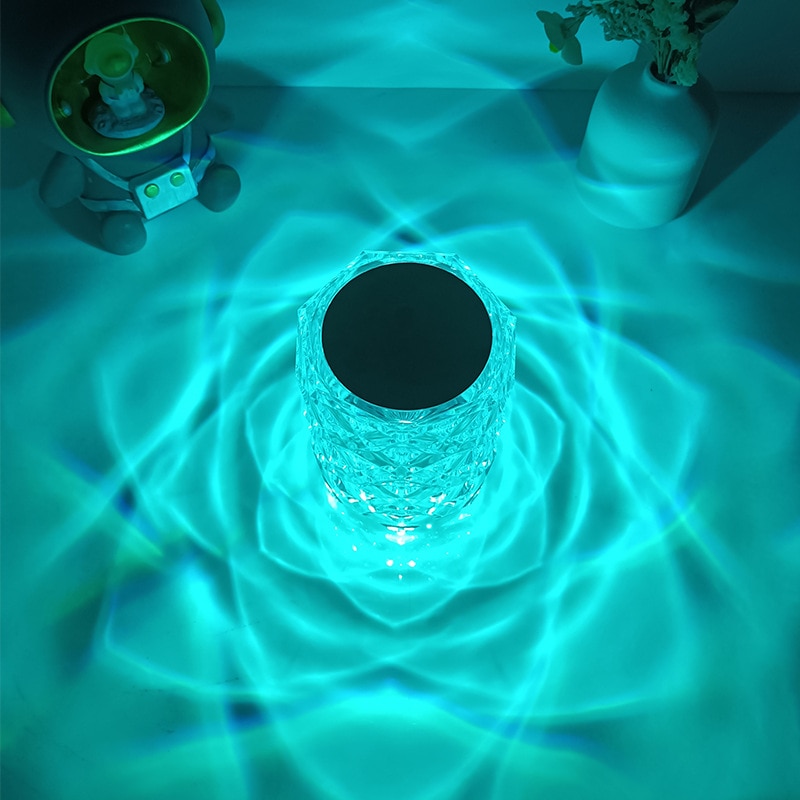 Acrylic table lamp RGB remote control color changing night light bar decoration led atmosphere light