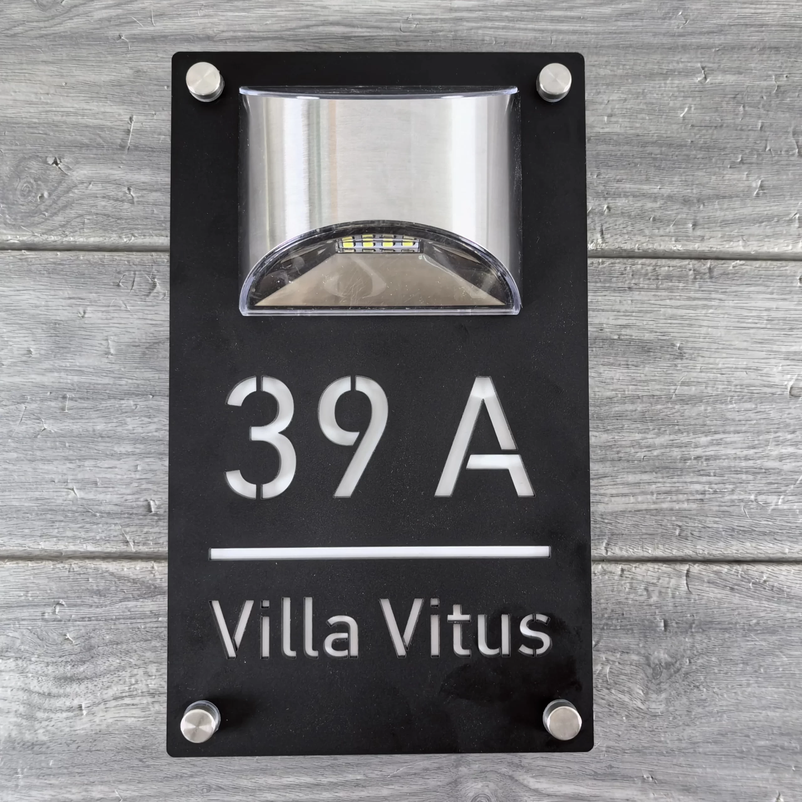 Customized Solar House Sign - Image 4