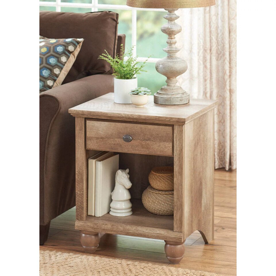 Crossmill Accent Table, Weathered Finish - Image 3