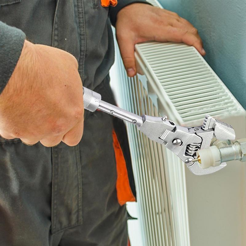 5-in-1 Telescopic Shaking Head Ratchet Wrench - Image 3